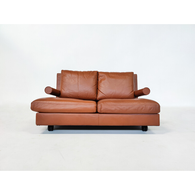 Mid-century Baisity two seater sofa by Antonio Citterio for B and B Italia, 1980s