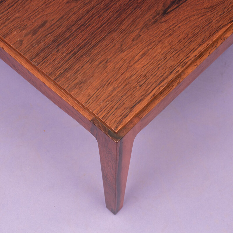 Cubical coffee table in rosewood - 1960s
