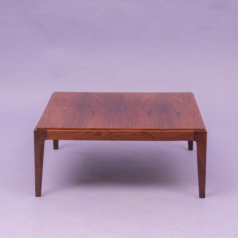 Cubical coffee table in rosewood - 1960s