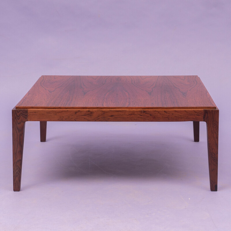 Cubical coffee table in rosewood - 1960s