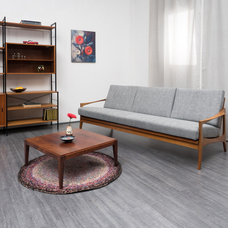 Cubical coffee table in rosewood - 1960s