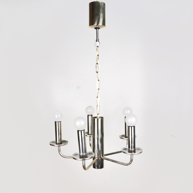 Vintage modernist pendant lamp by Aka, Germany 1980s