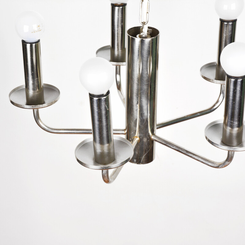 Vintage modernist pendant lamp by Aka, Germany 1980s