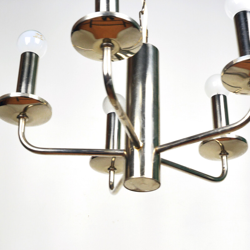 Vintage modernist pendant lamp by Aka, Germany 1980s