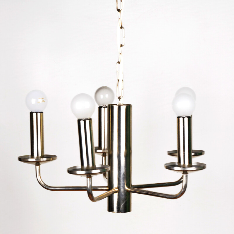 Vintage modernist pendant lamp by Aka, Germany 1980s