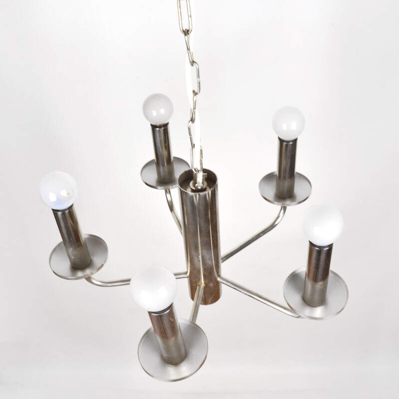 Vintage modernist pendant lamp by Aka, Germany 1980s