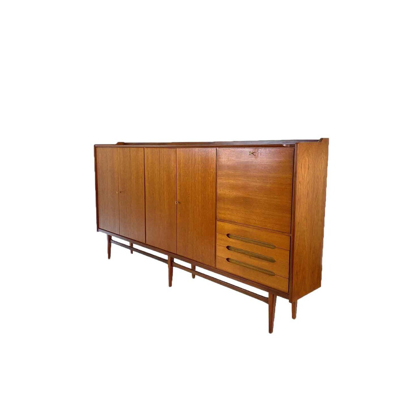 Vintage highboard van Bartels Work, Duitsland 1960