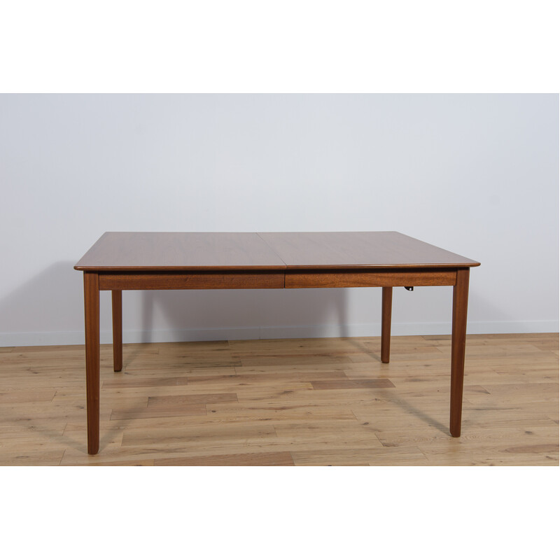 Vintage mahogany table by Ole Wanscher for Cado, Denmark 1960