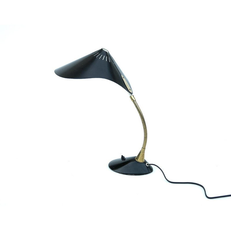 Lámpara de escritorio vintage "Cobra" de Cosack Leuchten, Alemania 1950
