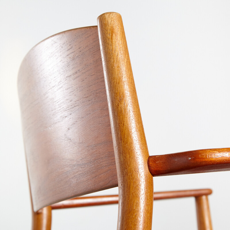 Vintage "Model 147" teak armchair by Børge Mogensen for Søborg Møbelfabrik, 1960s