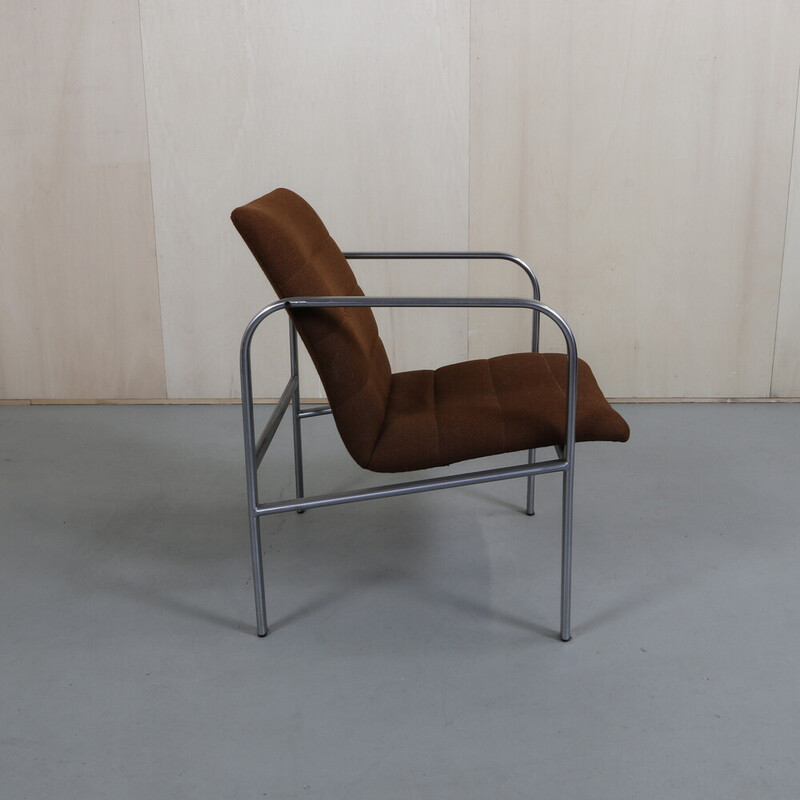 Compact vintage lounge chair