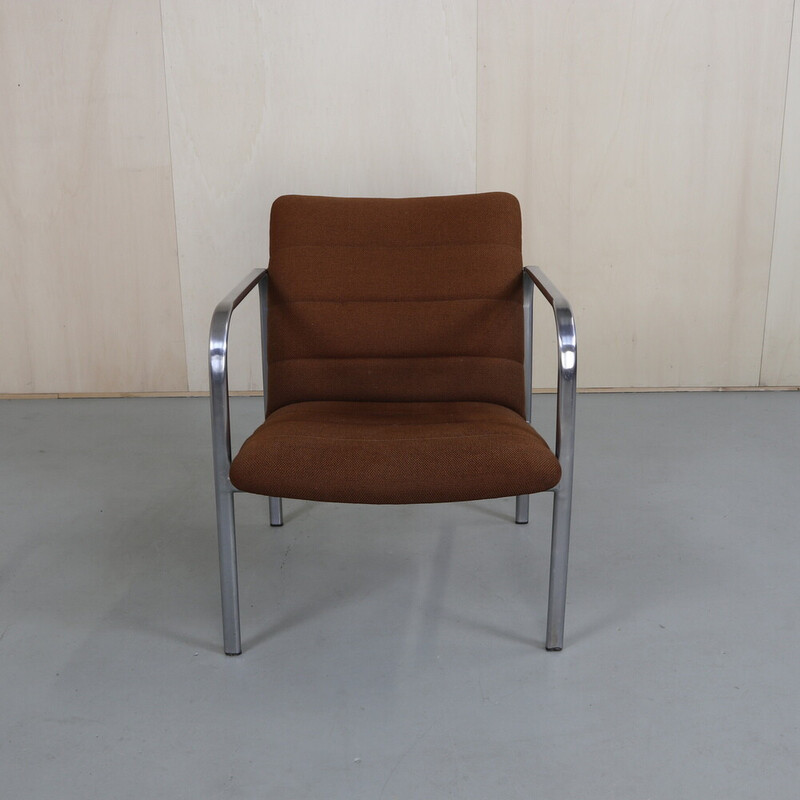 Compact vintage lounge chair