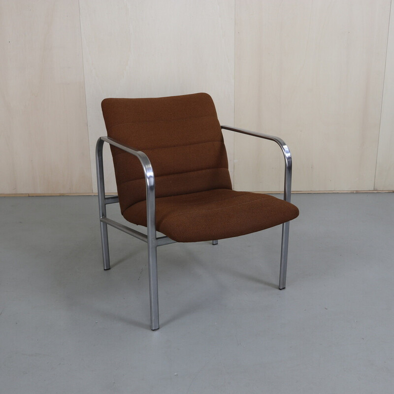 Compact vintage lounge chair