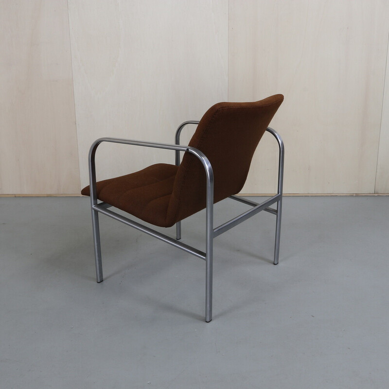 Compact vintage lounge chair