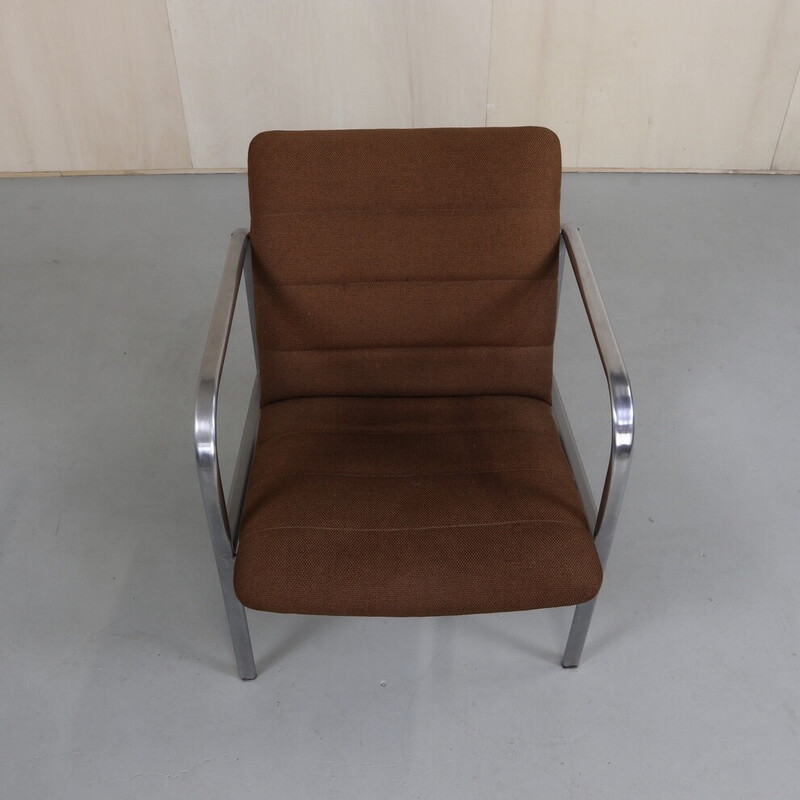 Compacte vintage lounge stoel