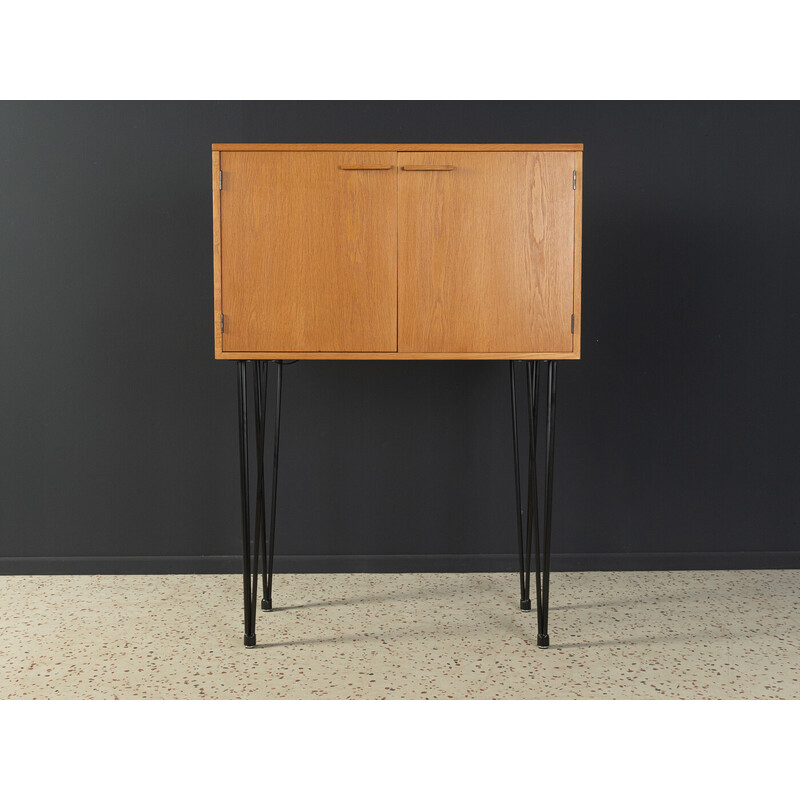 Vintage oakwood bar cabinet by Kai Kristiansen for Fm Furniture, Denmark 1960