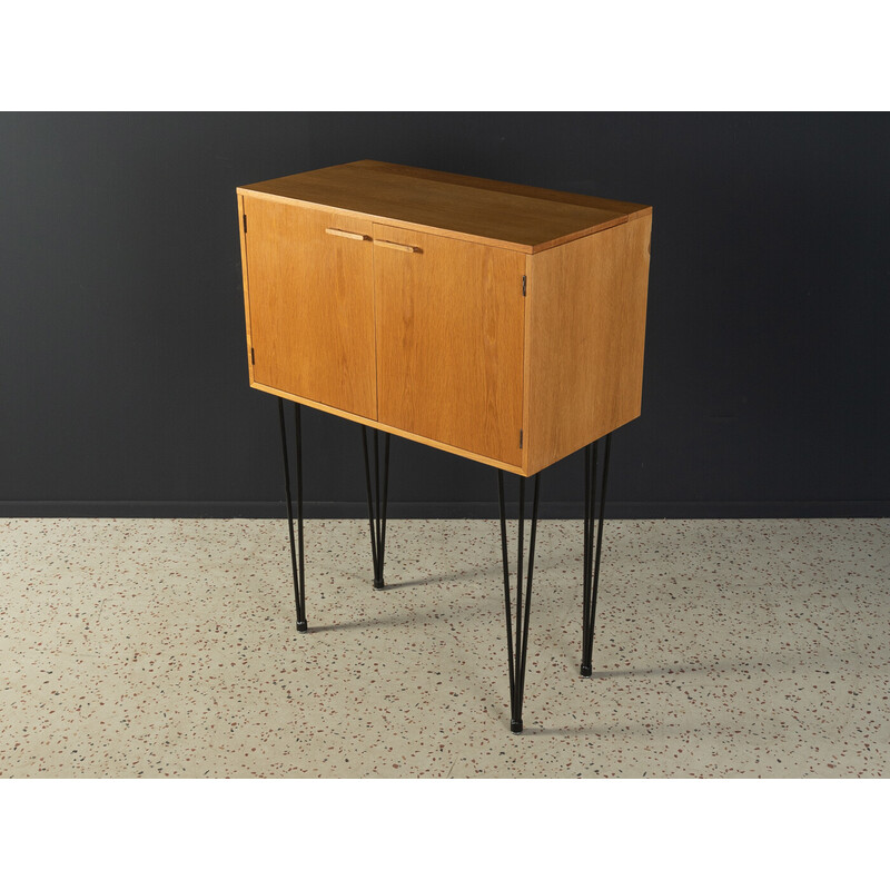 Vintage oakwood bar cabinet by Kai Kristiansen for Fm Furniture, Denmark 1960