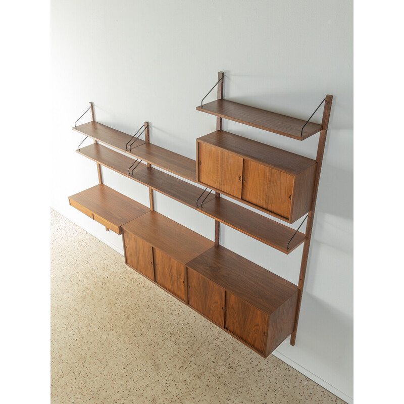 Vintage teak shelving system by Poul Cadovius for Cado, Denmark 1950s