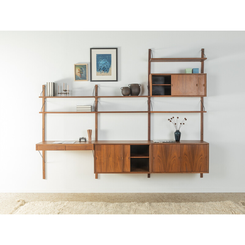 Vintage teak shelving system by Poul Cadovius for Cado, Denmark 1950s