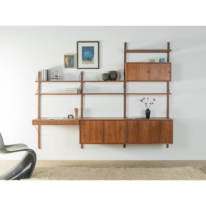 Vintage teak shelving system by Poul Cadovius for Cado, Denmark 1950s