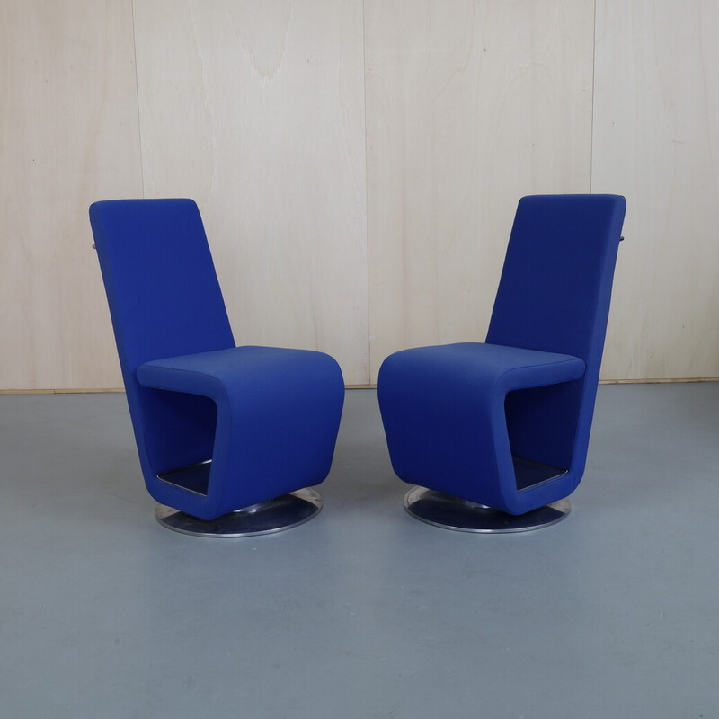 Pair of vintage lounge chairs by Frans de la Haye for Ahrend