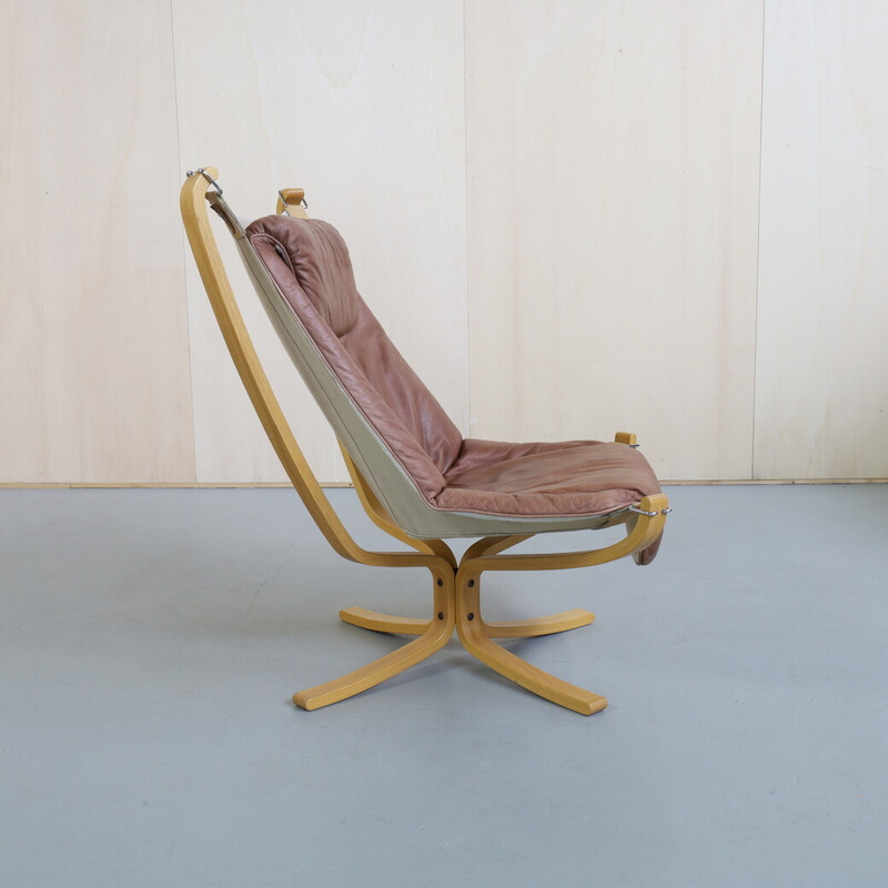 Vintage Falcon lounge chair by Sigurd Ressell for Vatne Møbler, 1970s