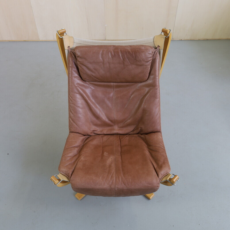 Vintage Falcon lounge chair by Sigurd Ressell for Vatne Møbler, 1970s