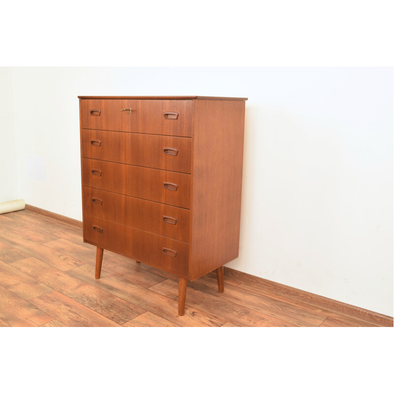 Vintage teak chest of drawers, Denmark 1960