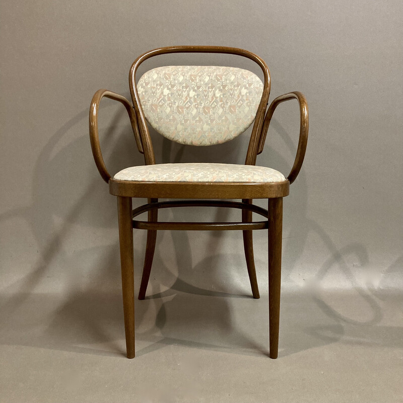 Vintage rattan armchair by Thonet, 1950