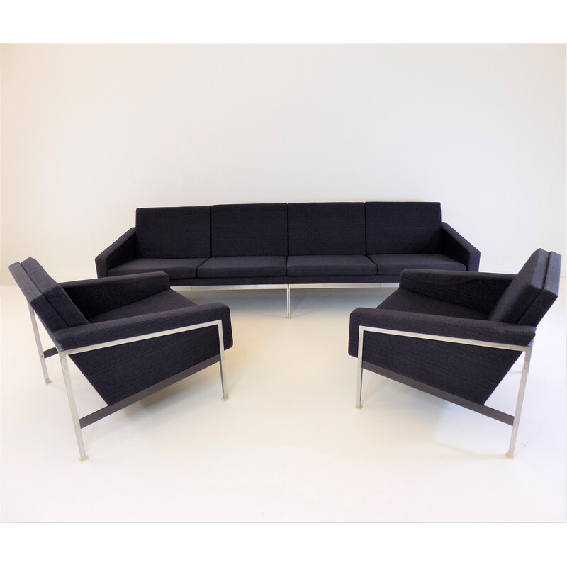 Vintage living room set by Wolfgang Herren for Lübke, Germany 1970s