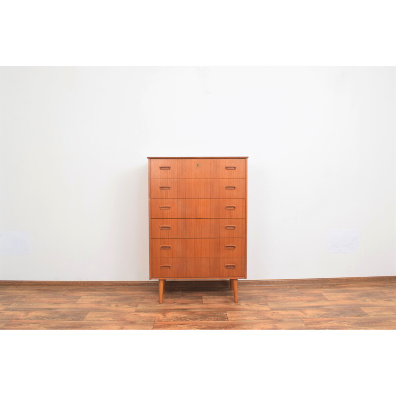 Vintage teak chest of drawers, Denmark 1960