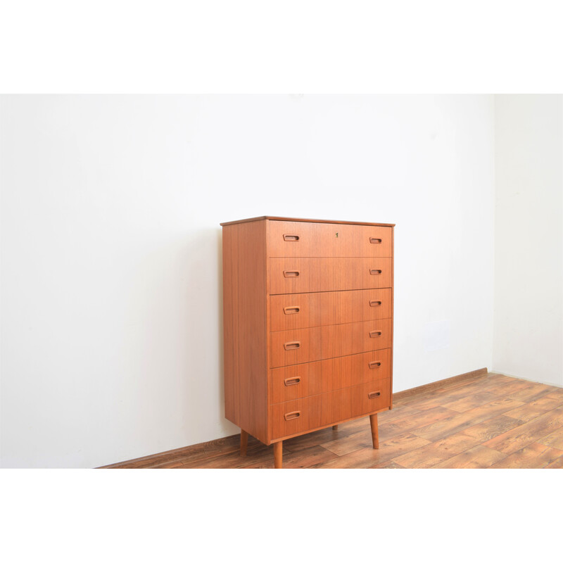 Vintage teak chest of drawers, Denmark 1960