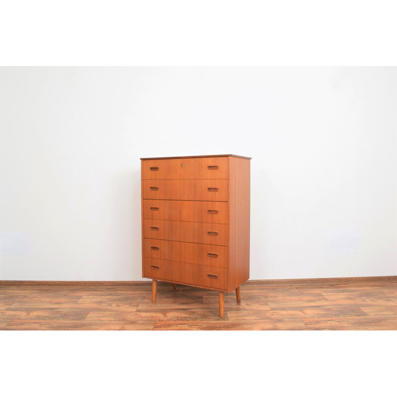 Vintage teak chest of drawers, Denmark 1960