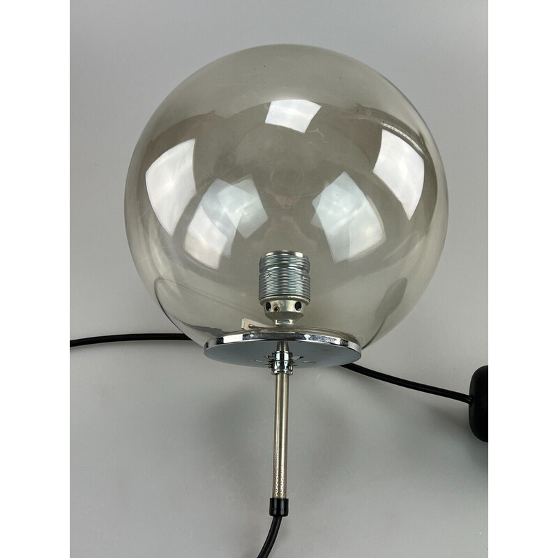 Candeeiro suspenso Vintage "Globe" para Glashütte Limburg, 1960-1970