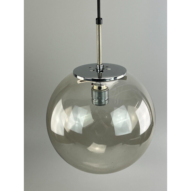 Vintage "Globe" hanglamp voor Glashütte Limburg, 1960-1970