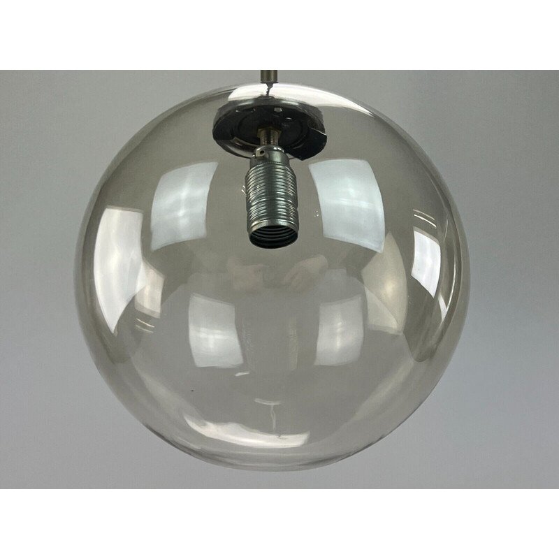 Vintage "Globe" pendant lamp for Glashütte Limburg, 1960-1970