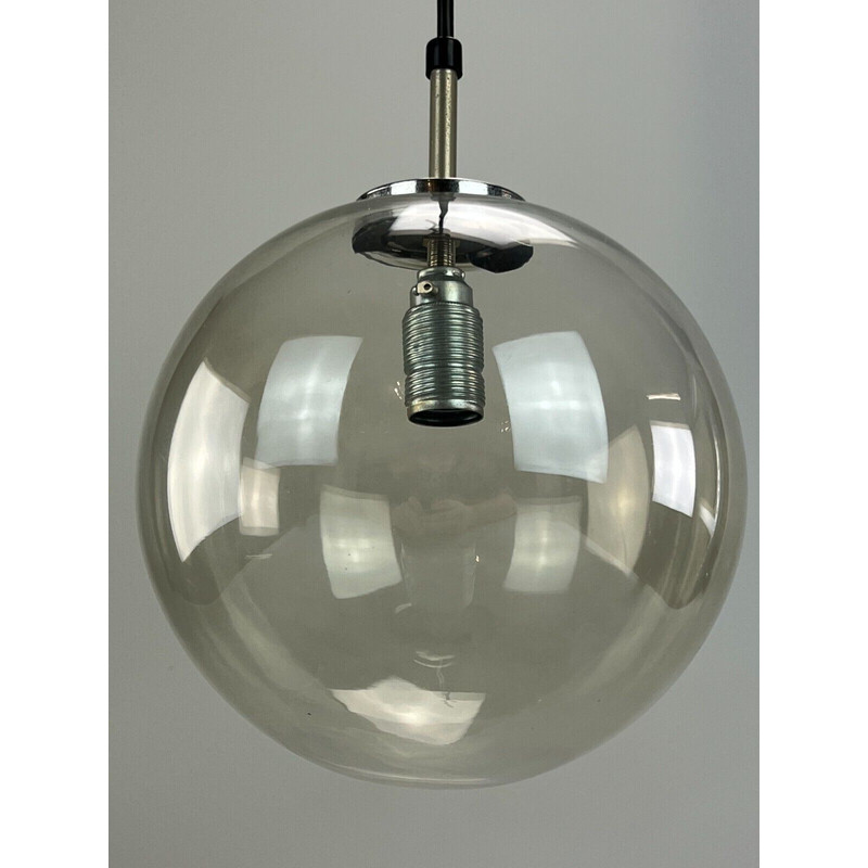 Vintage "Globe" pendant lamp for Glashütte Limburg, 1960-1970