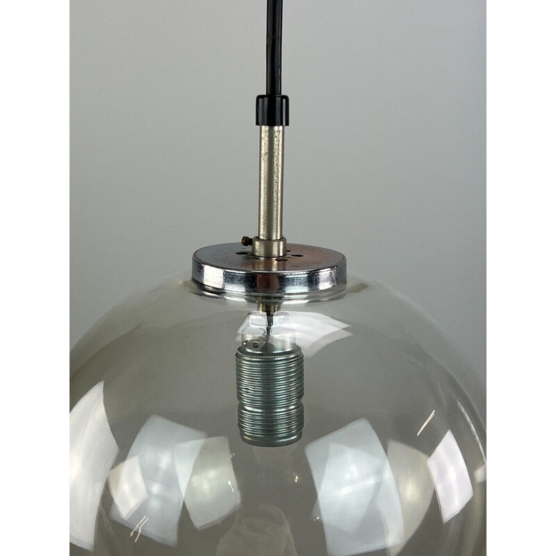 Vintage "Globe" pendant lamp for Glashütte Limburg, 1960-1970