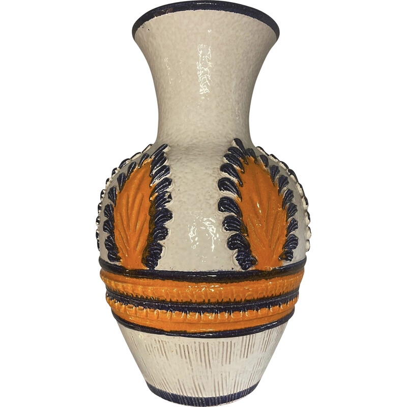 Vintage-Keramikvase von Riviera, 1940