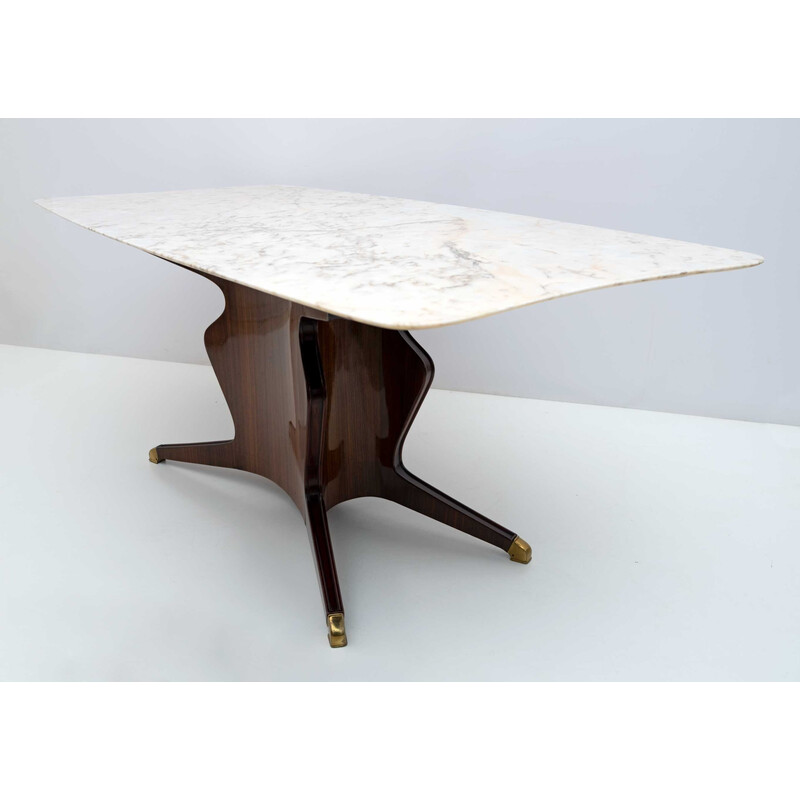 Vintage marmeren tafel van Osvaldo Borsani, Italië 1950