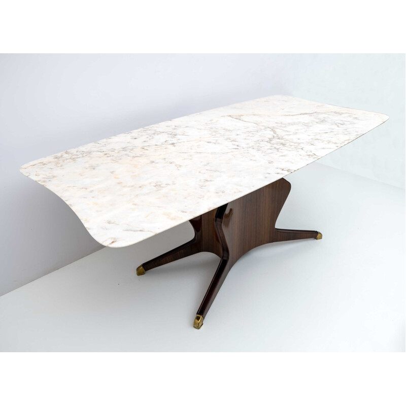 Vintage marble table by Osvaldo Borsani, Italy 1950s