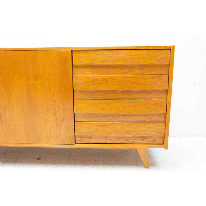 Mid century chest of drawers U-458 by Jiri Jiroutek for Interier Praha, Czechoslovakia 1960s