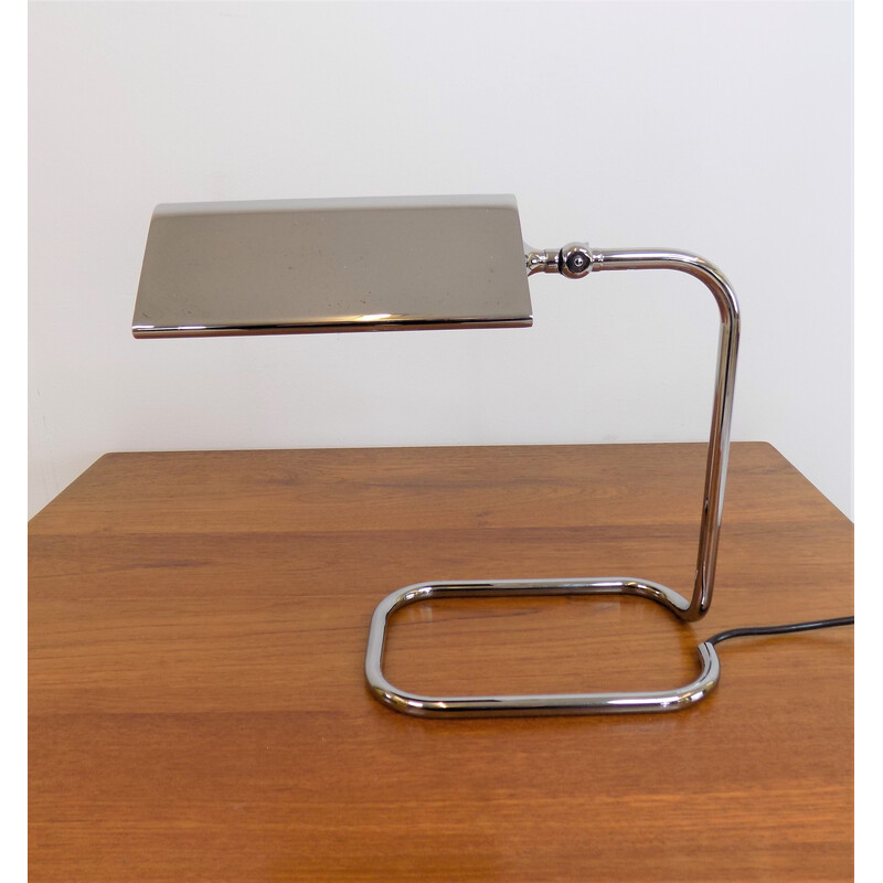 Lámpara de mesa vintage de Florian Schulz, años 70