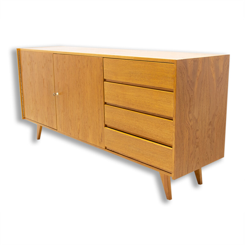 Mid century chest of drawers U-458 by Jiri Jiroutek for Interier Praha, Czechoslovakia 1960s