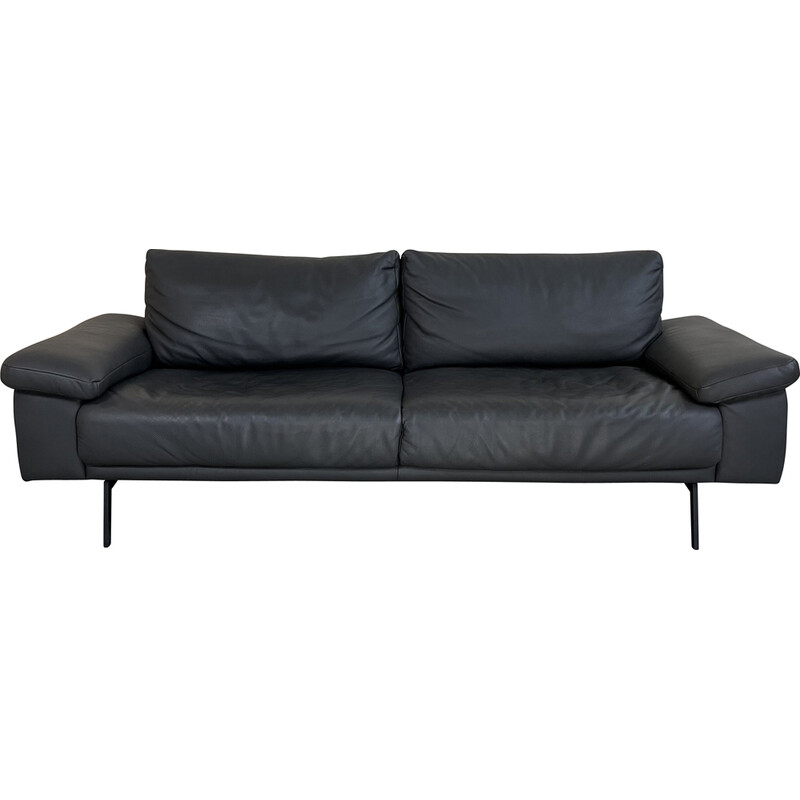 Zeitloses Vintage-Sofa aus Leder von Novastyl