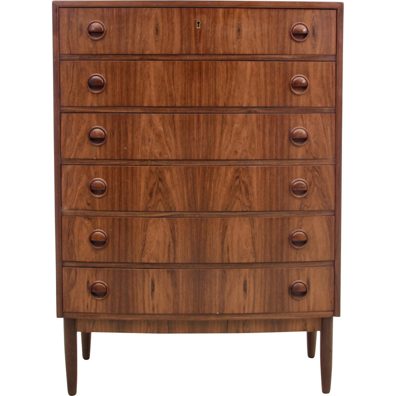 Vintage Scandinavian chest of drawers in Rio rosewood by Kai Kristiansen