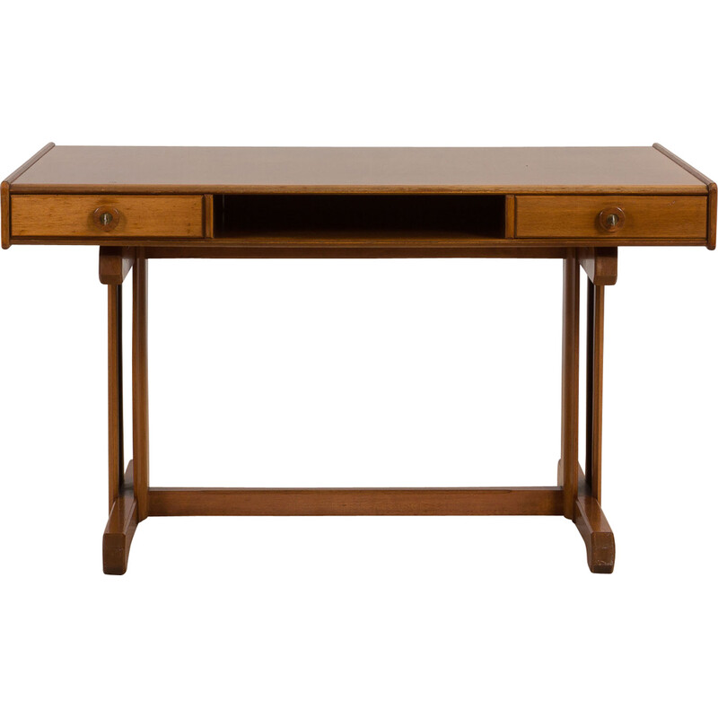 Vintage desk by Gianfranco Frattini for Bernini, Italy 1950s