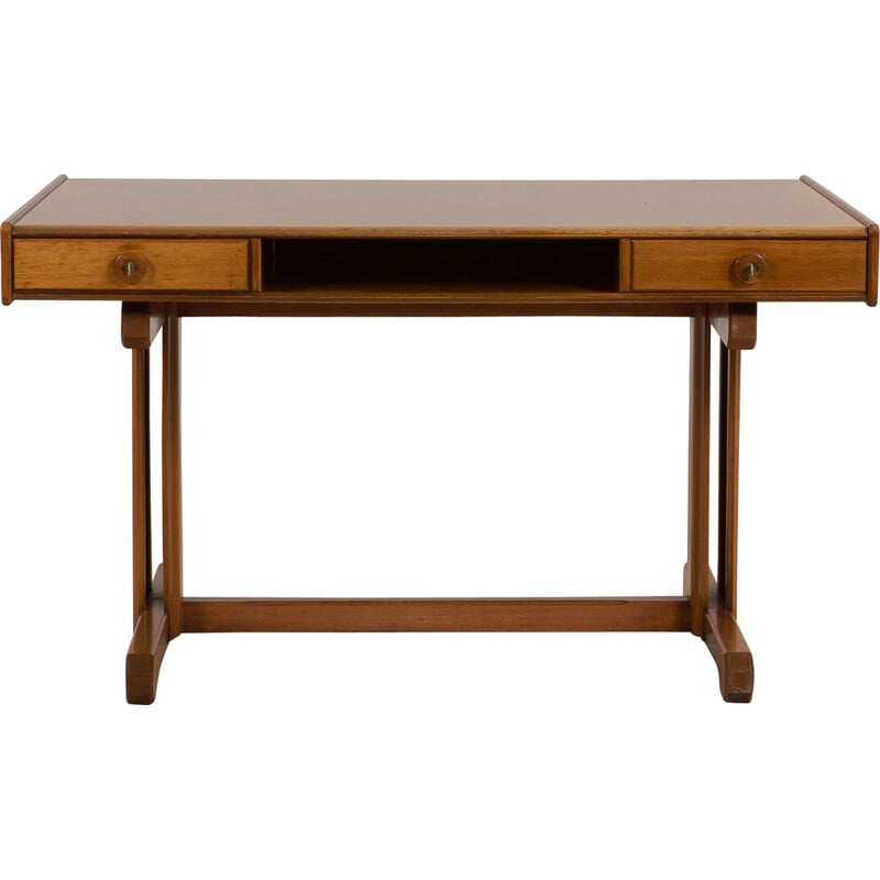 Vintage desk by Gianfranco Frattini for Bernini, Italy 1950s