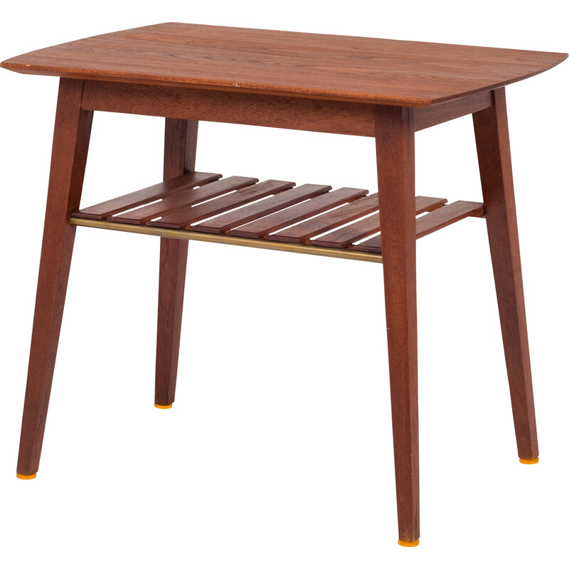 Vintage Teak Beistelltisch, Dänemark 1960er