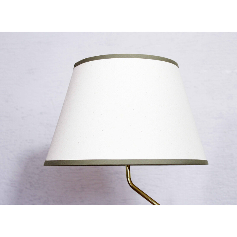 Vintage brass floor lamp, 1950-1960